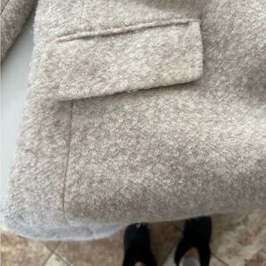 Sam Edelman Textured Cream Pea Coat